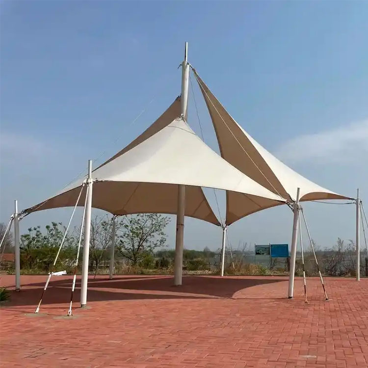 怒江膜结构景观棚