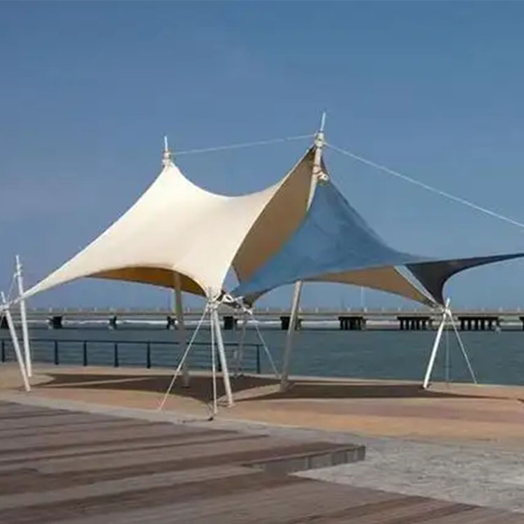 怒江膜结构景观棚