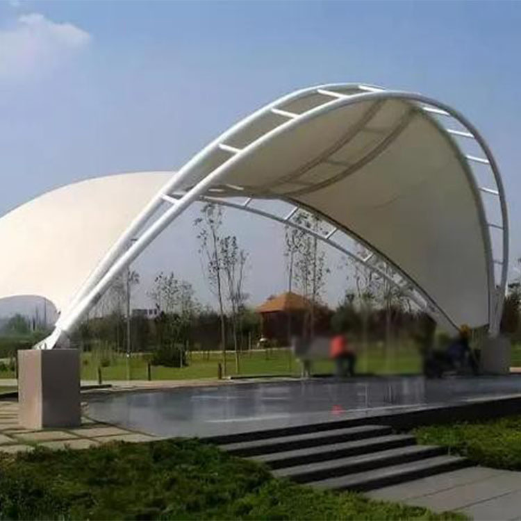 怒江膜结构景观棚