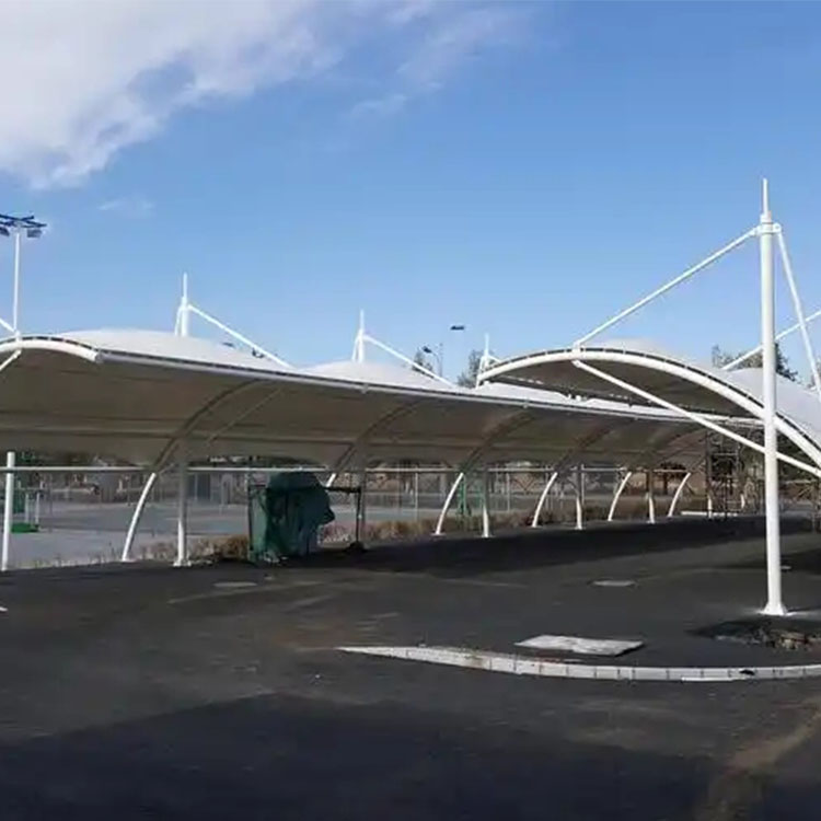 怒江膜结构电动车棚