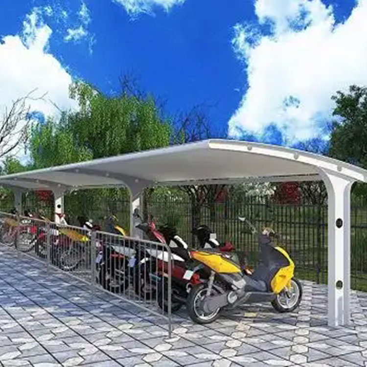 怒江膜结构电动车棚