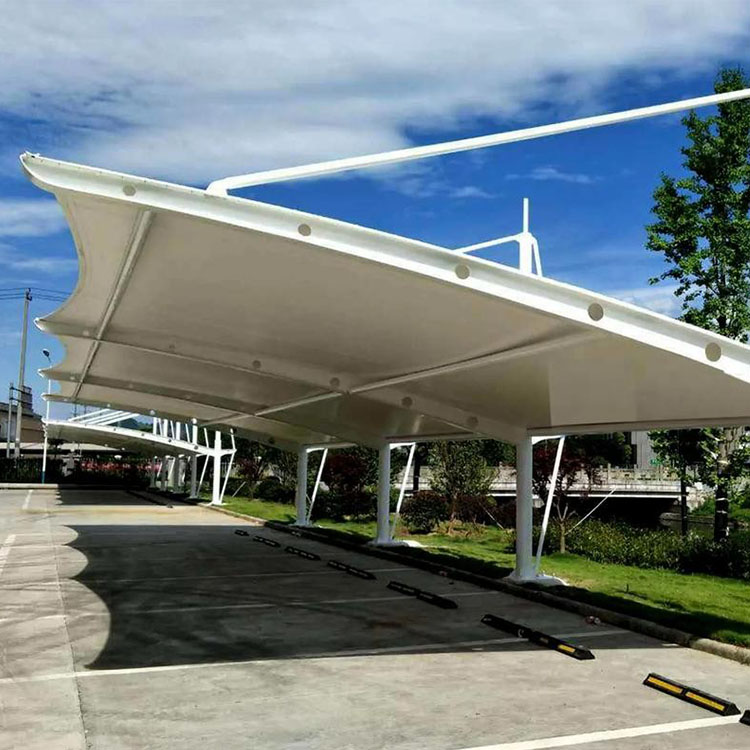 怒江膜结构汽车棚